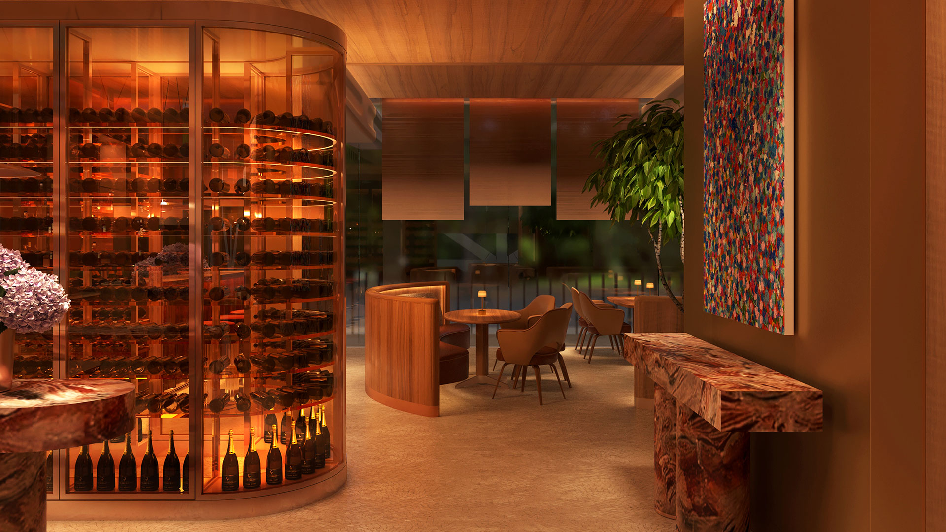 abc kitchens bar area at The Emory hotel